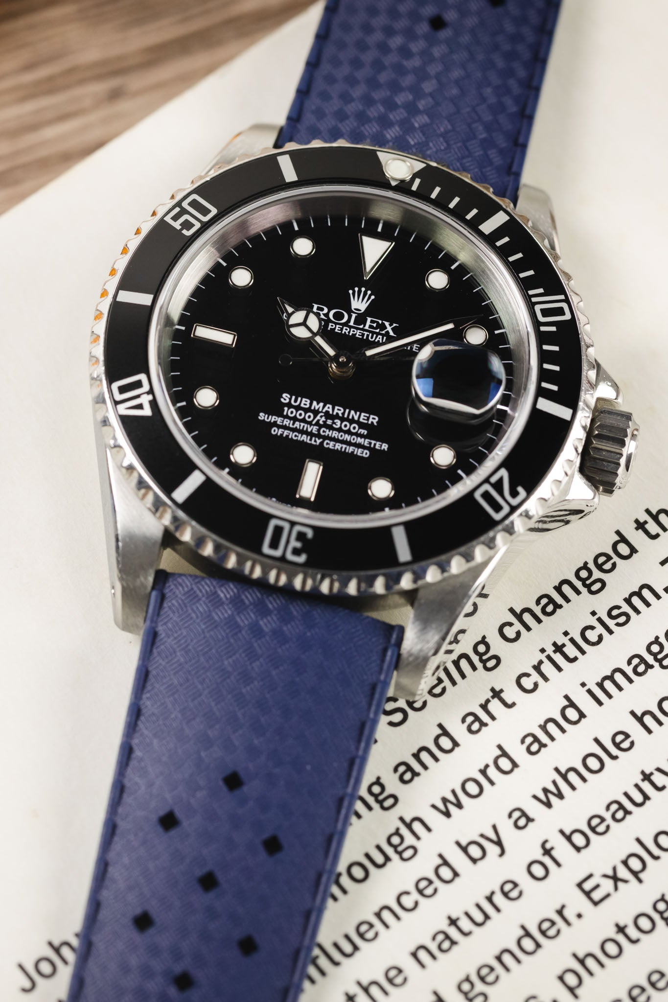 Blue tropic watch online strap