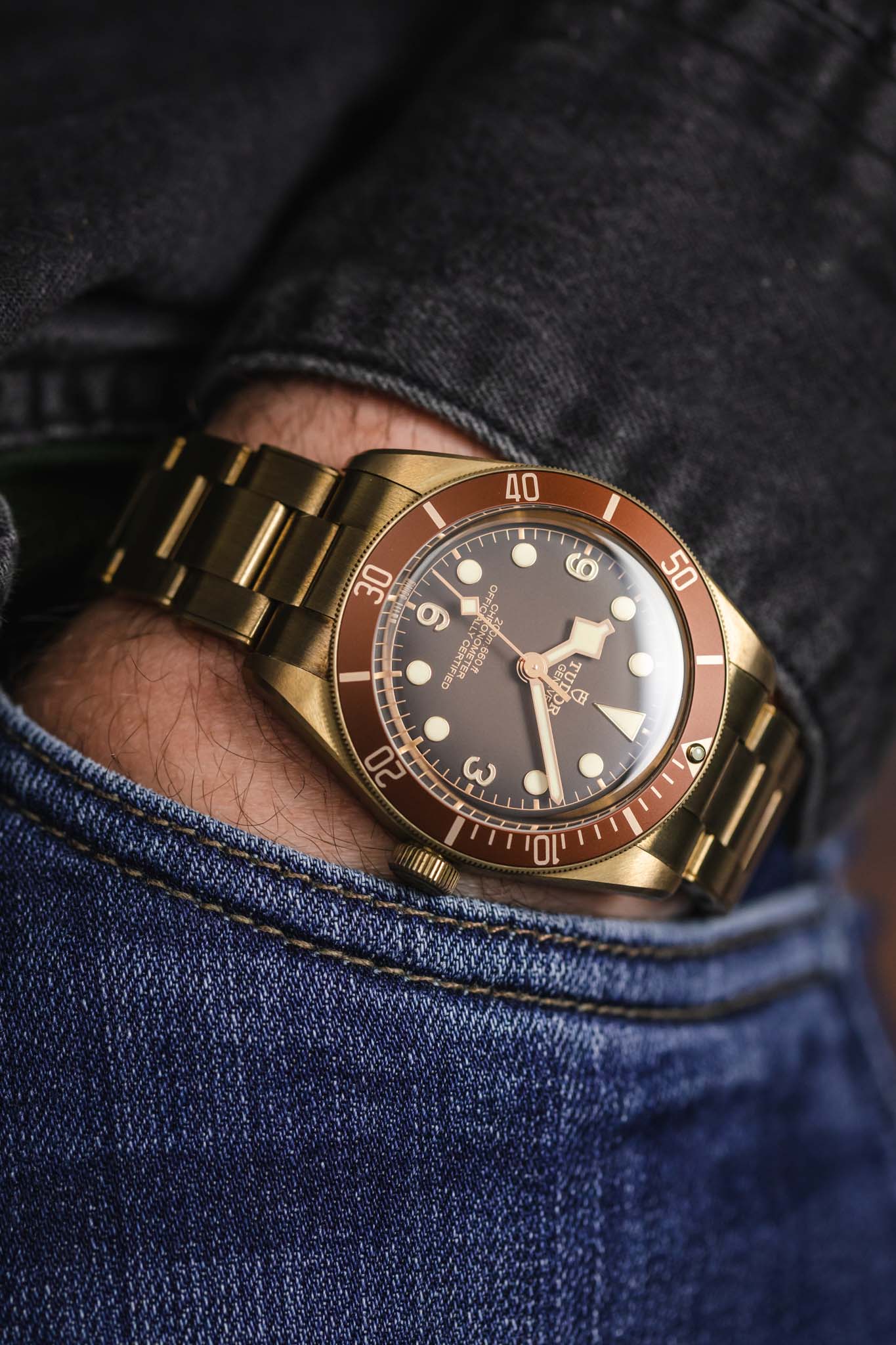 Tudor black bay sales bronze dimensions