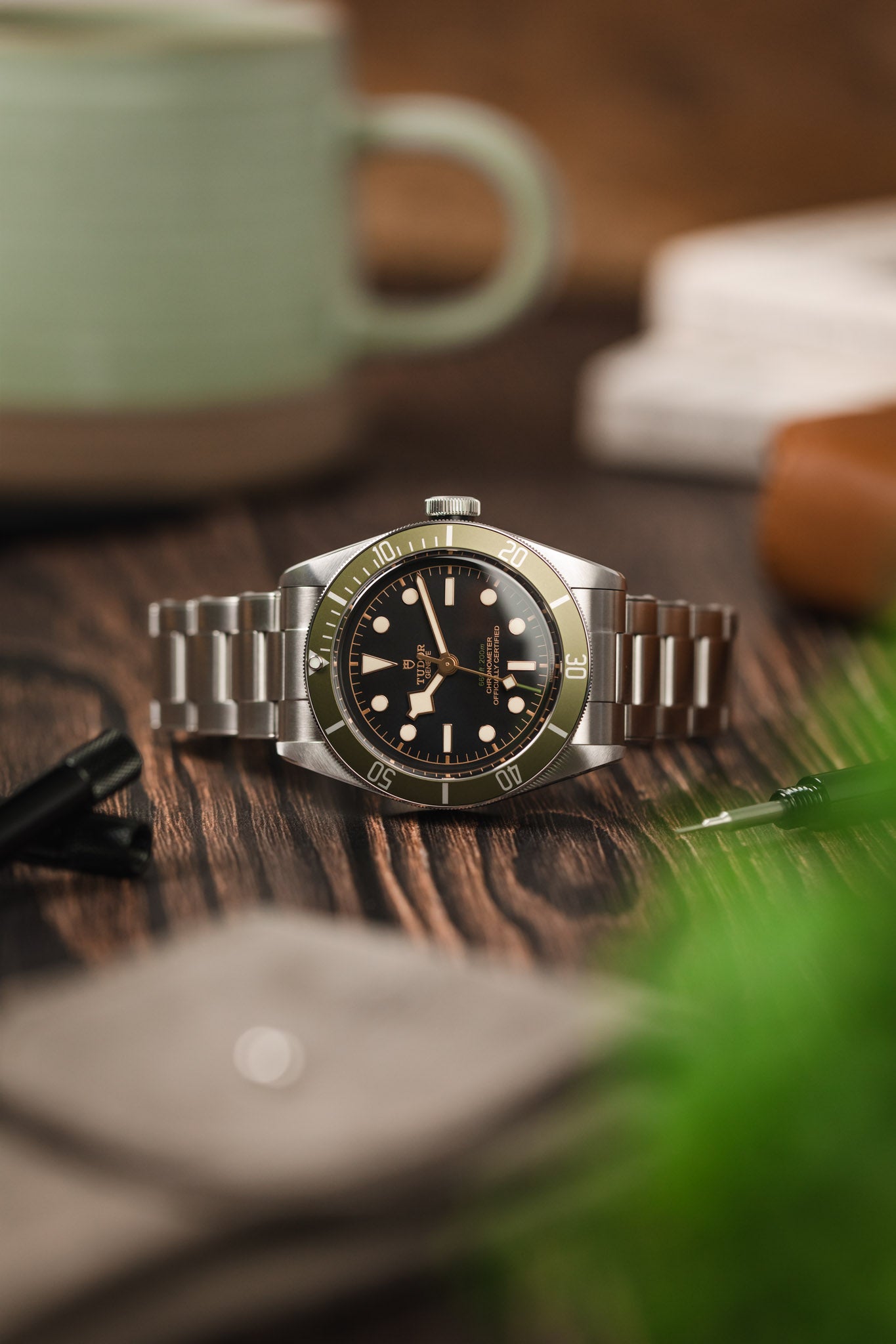 Tudor black hot sale bay watch