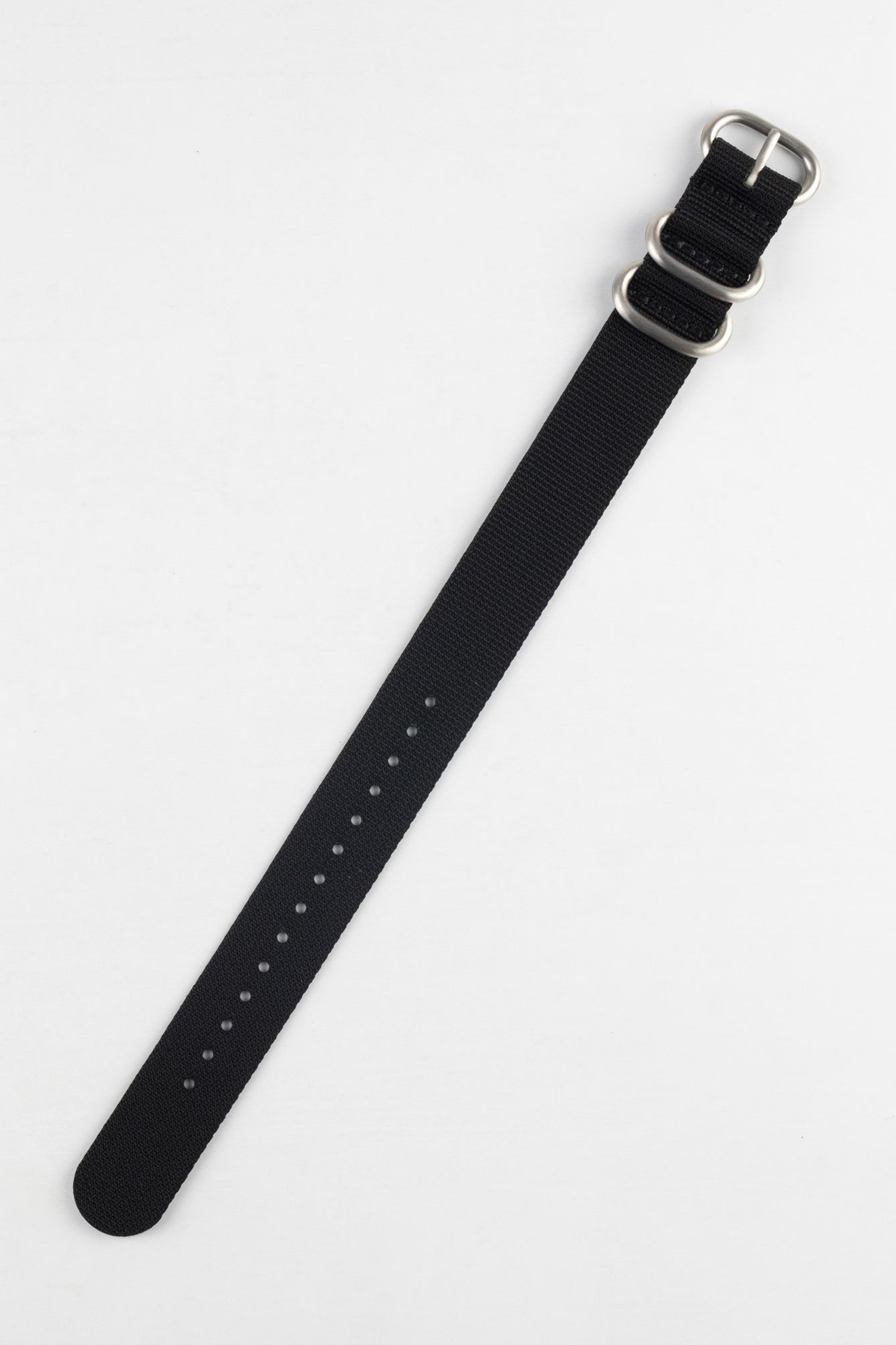 Black Nylon Watch Strap