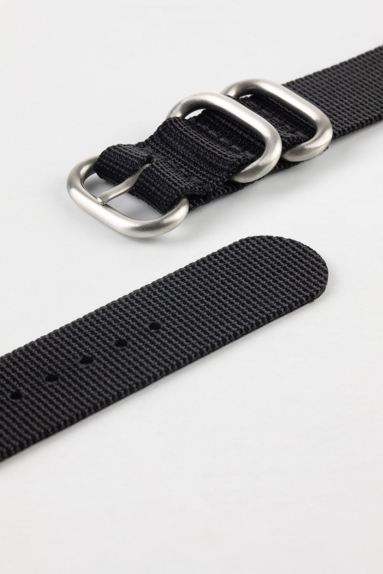 Black Nylon Watch Strap (buckle)