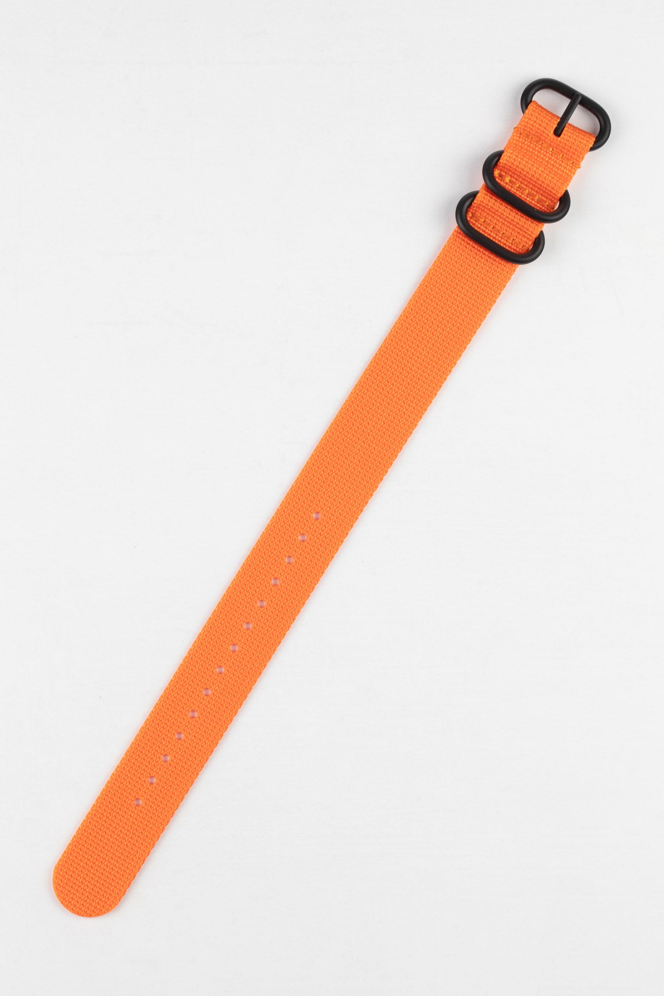 Orange Zulu Strap | Heavy-Duty | WatchObsession